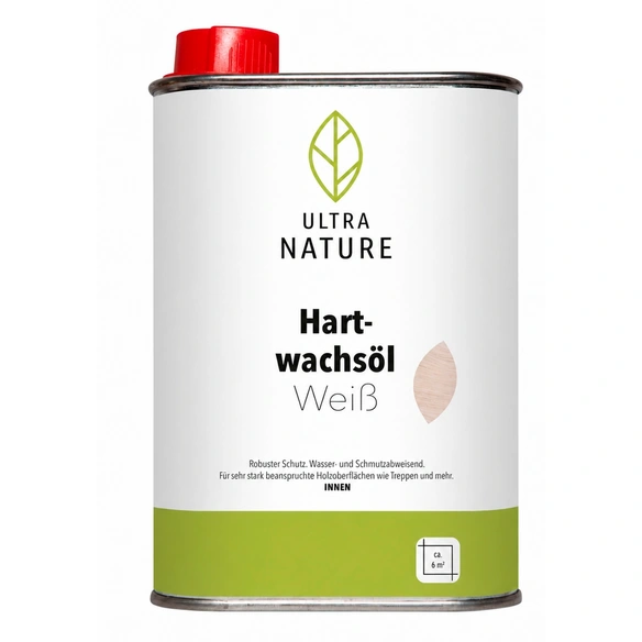 Hartwachsöl, weiß 0,25 Liter