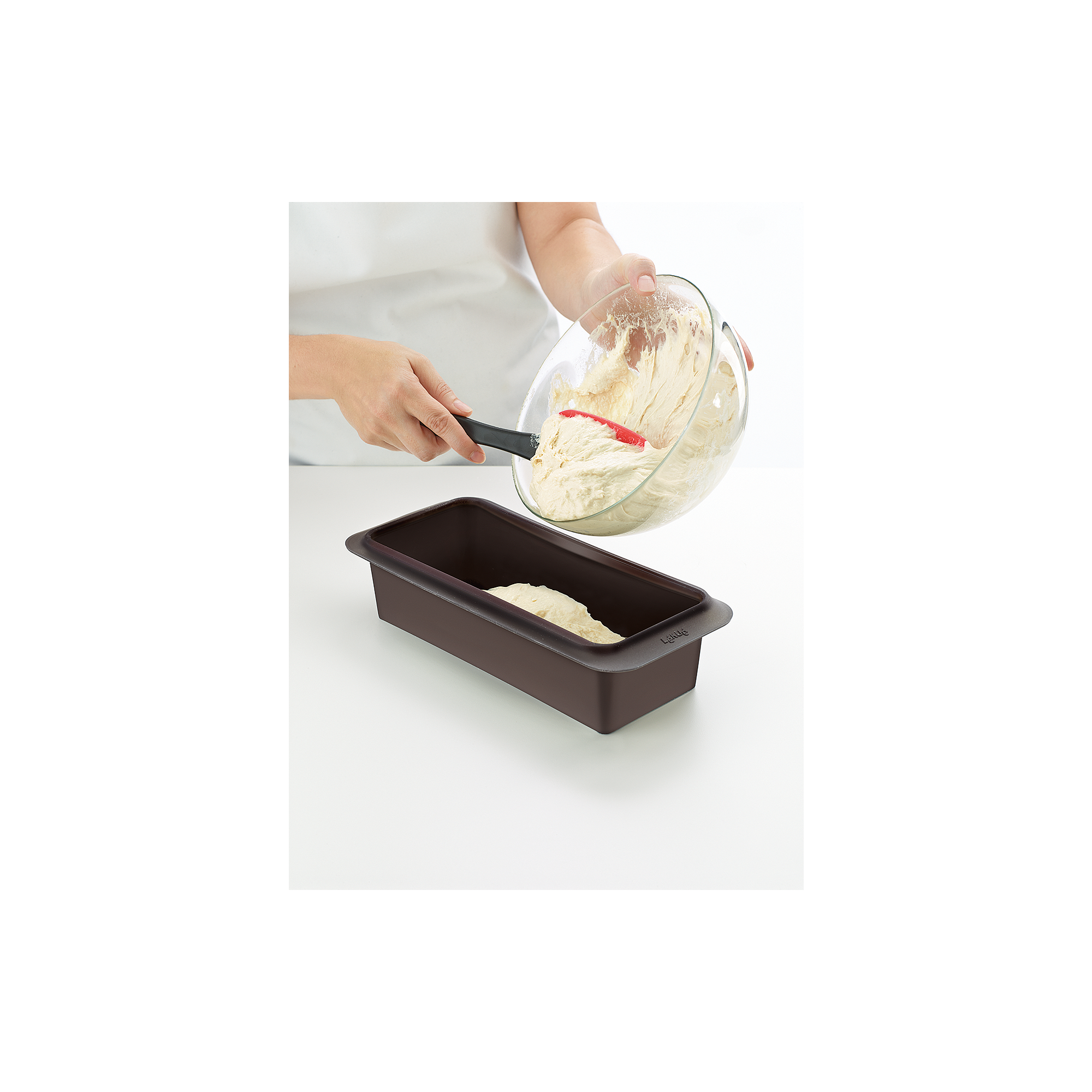 Lékué Cakevorm Rechthoek 24 cm, Siliconen