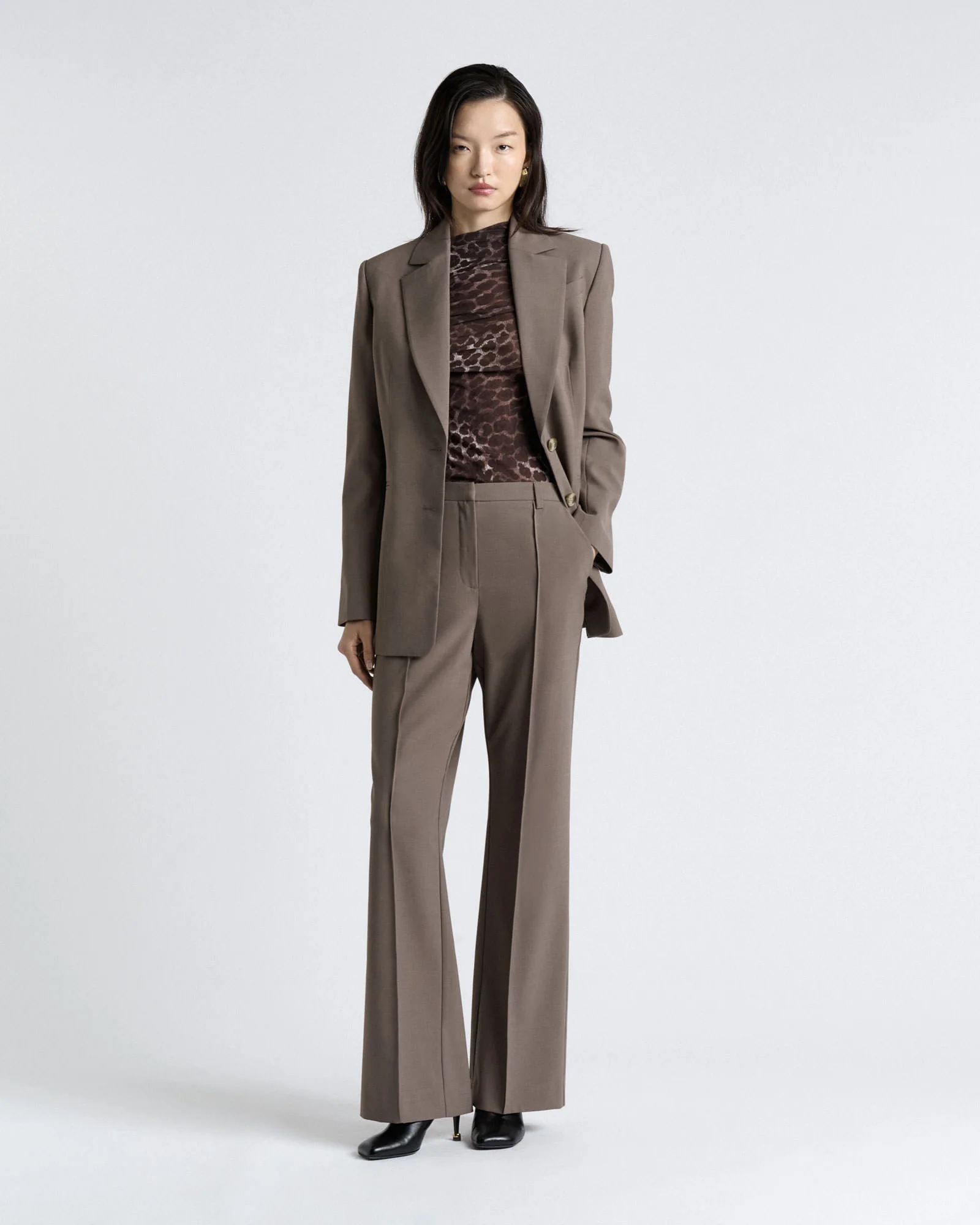 European Stretch Suiting Blazer