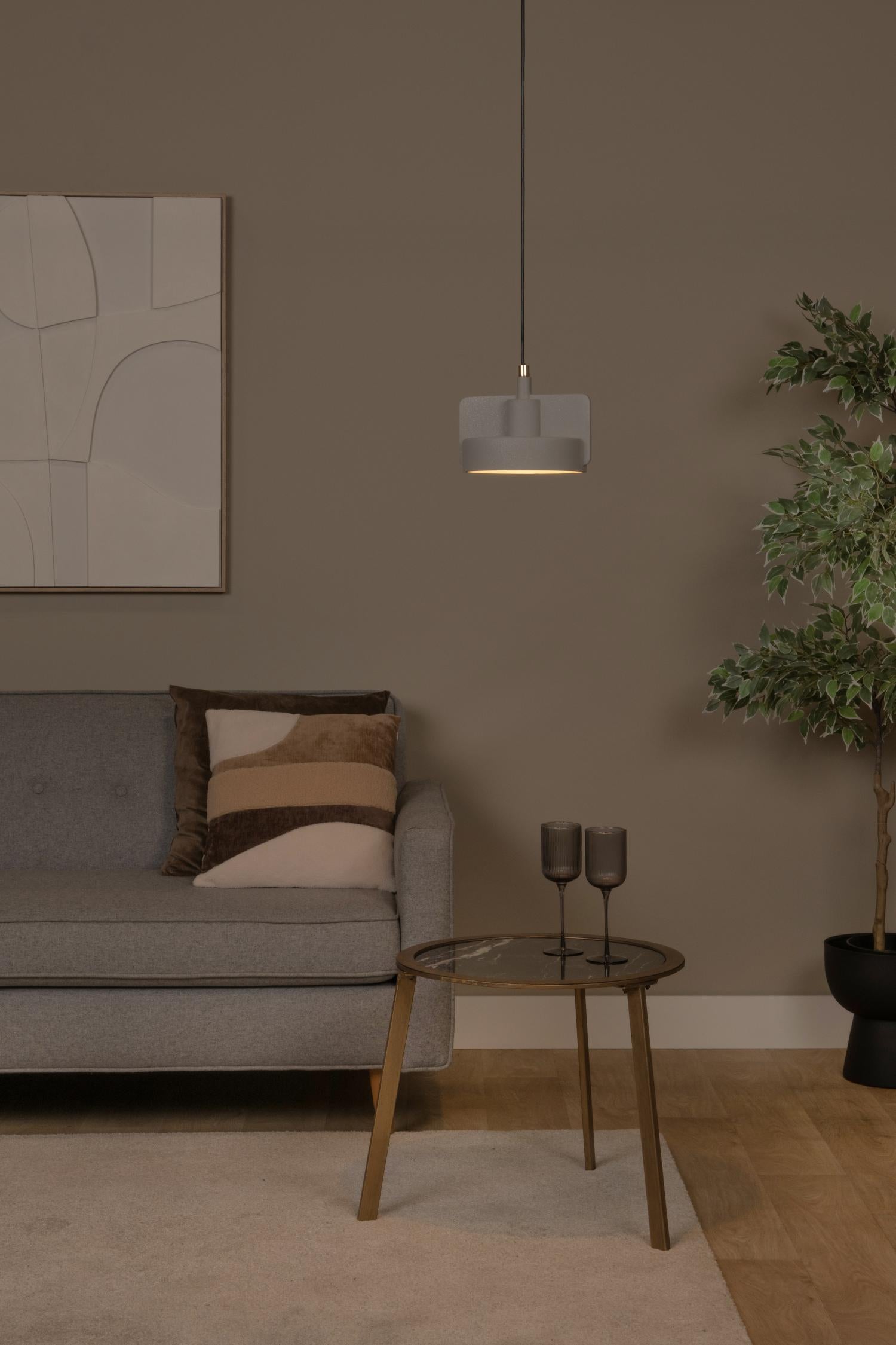 Lucide hanglamp NINJA - 1xE27 - Grijs