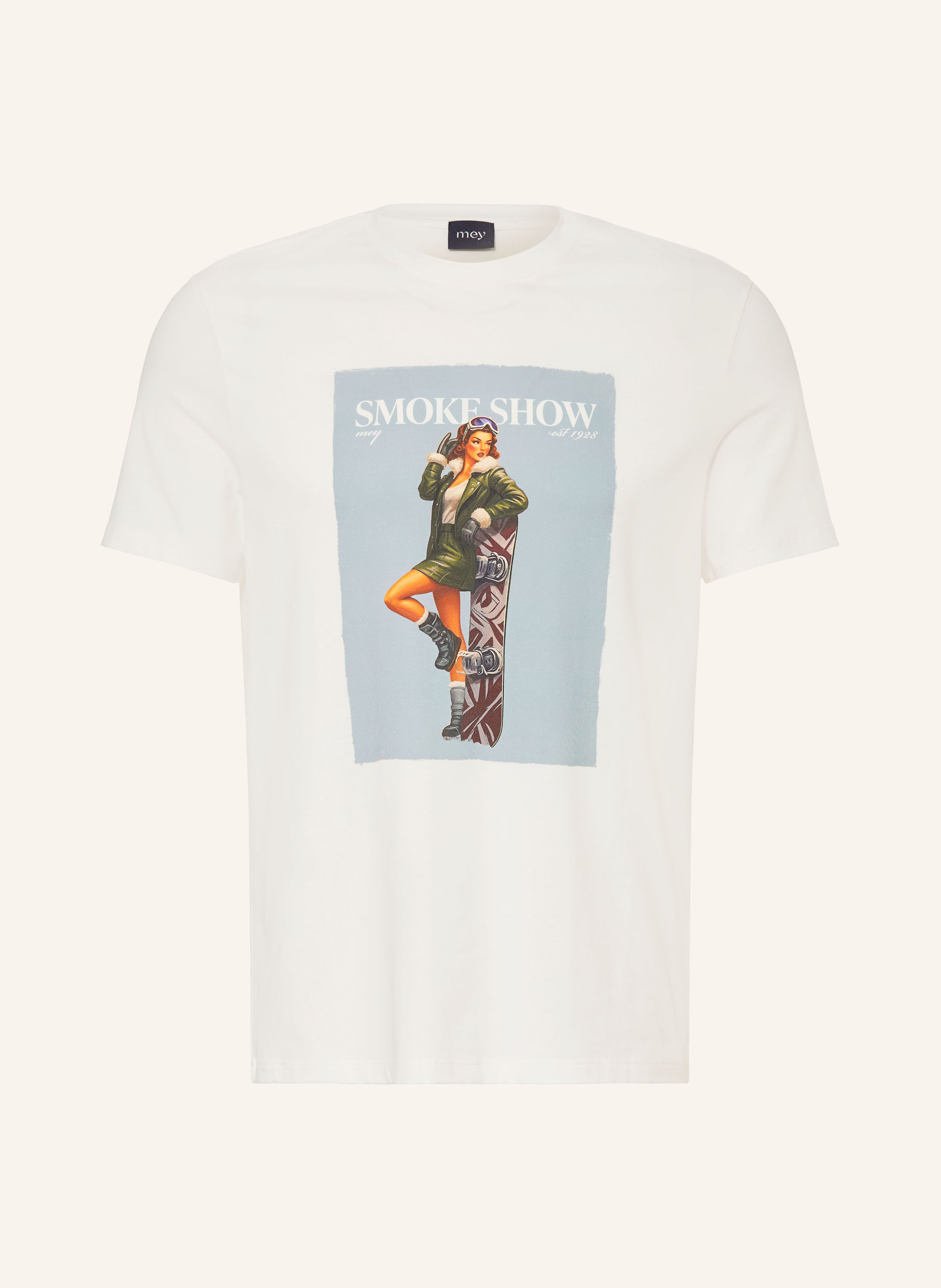 mey Schlafshirt Serie SMOKE SHOW
