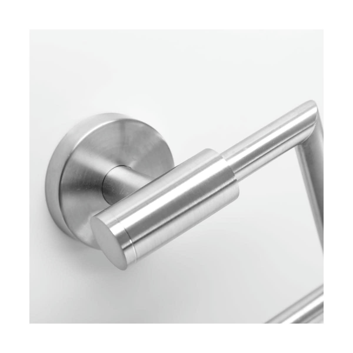 - Dérouleur papier WC mural en métal chromé