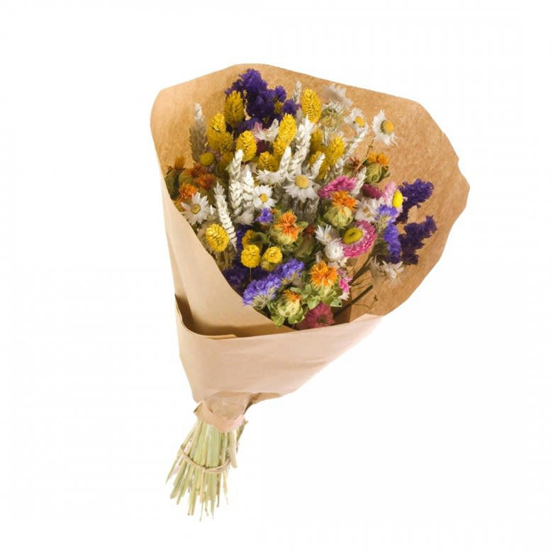 - Bouquet de fleurs séchées mix couleurs XL