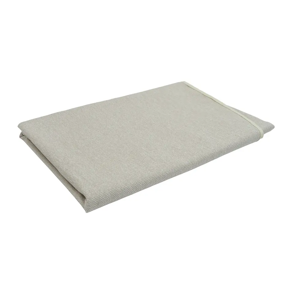 Madison - Tafelkleed Beige canvas eco  - &Oslash; Ca. 160 cm