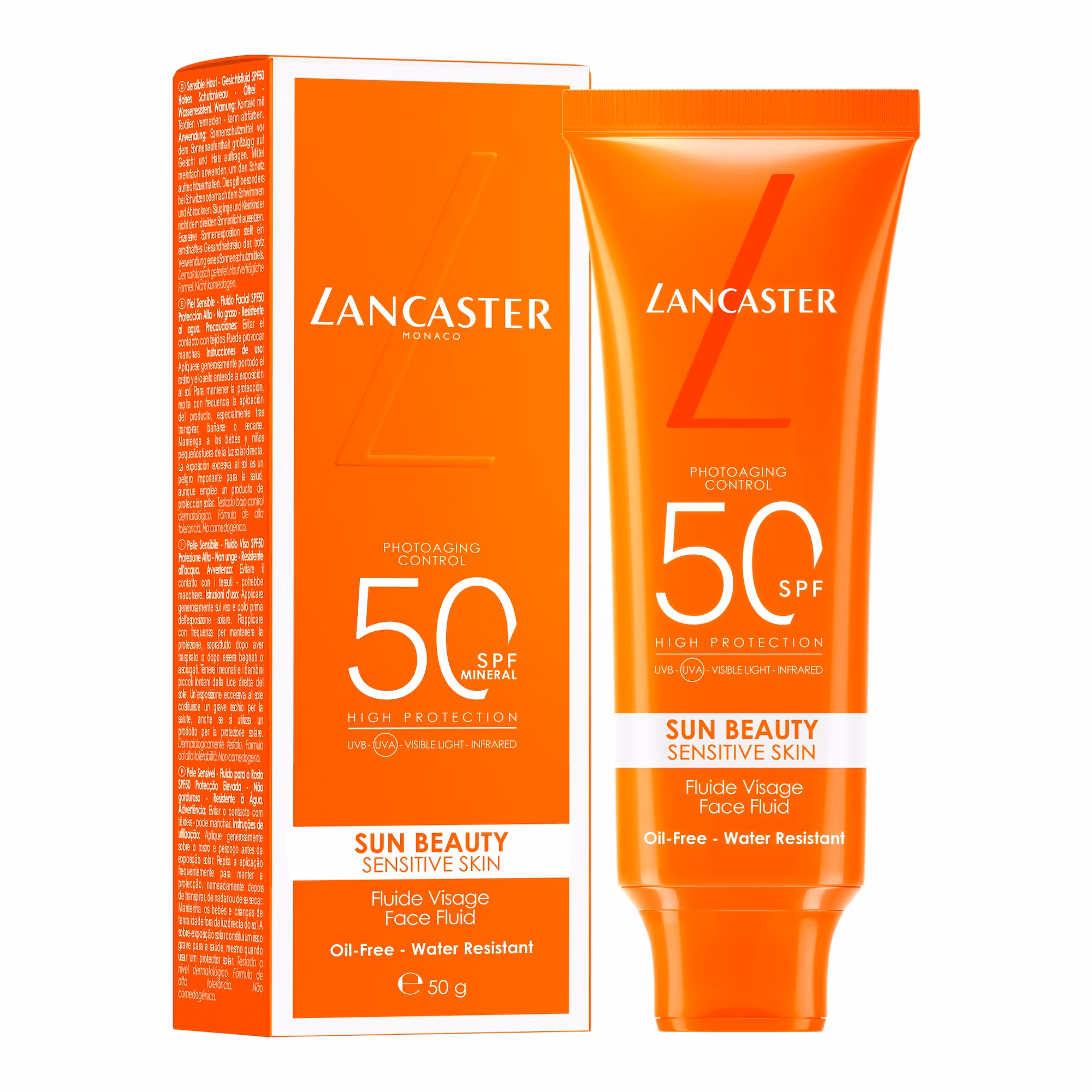 Sun SensitiveFluide lacté non-gras visage