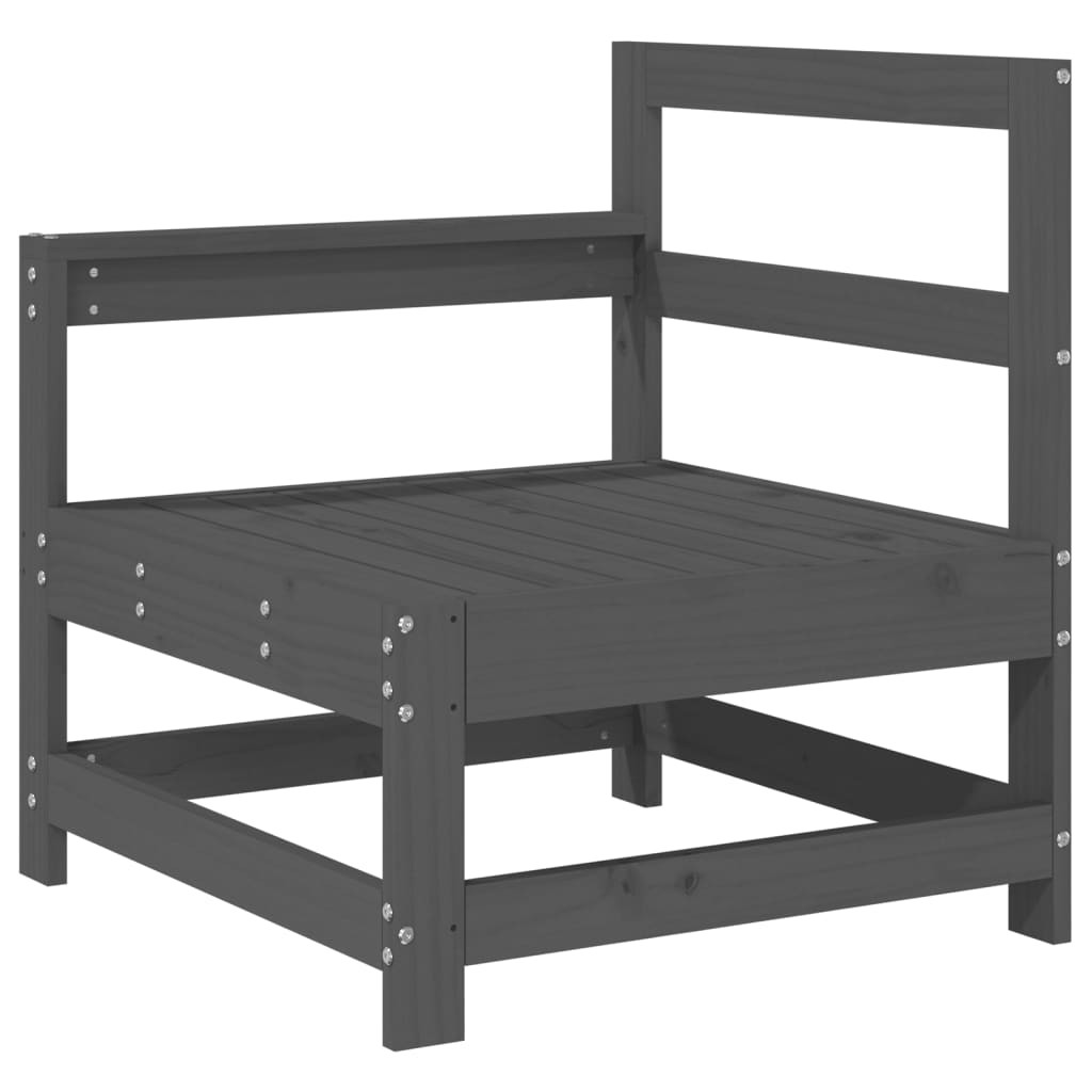 VidaXL Ogrodowa sofa narożna szara