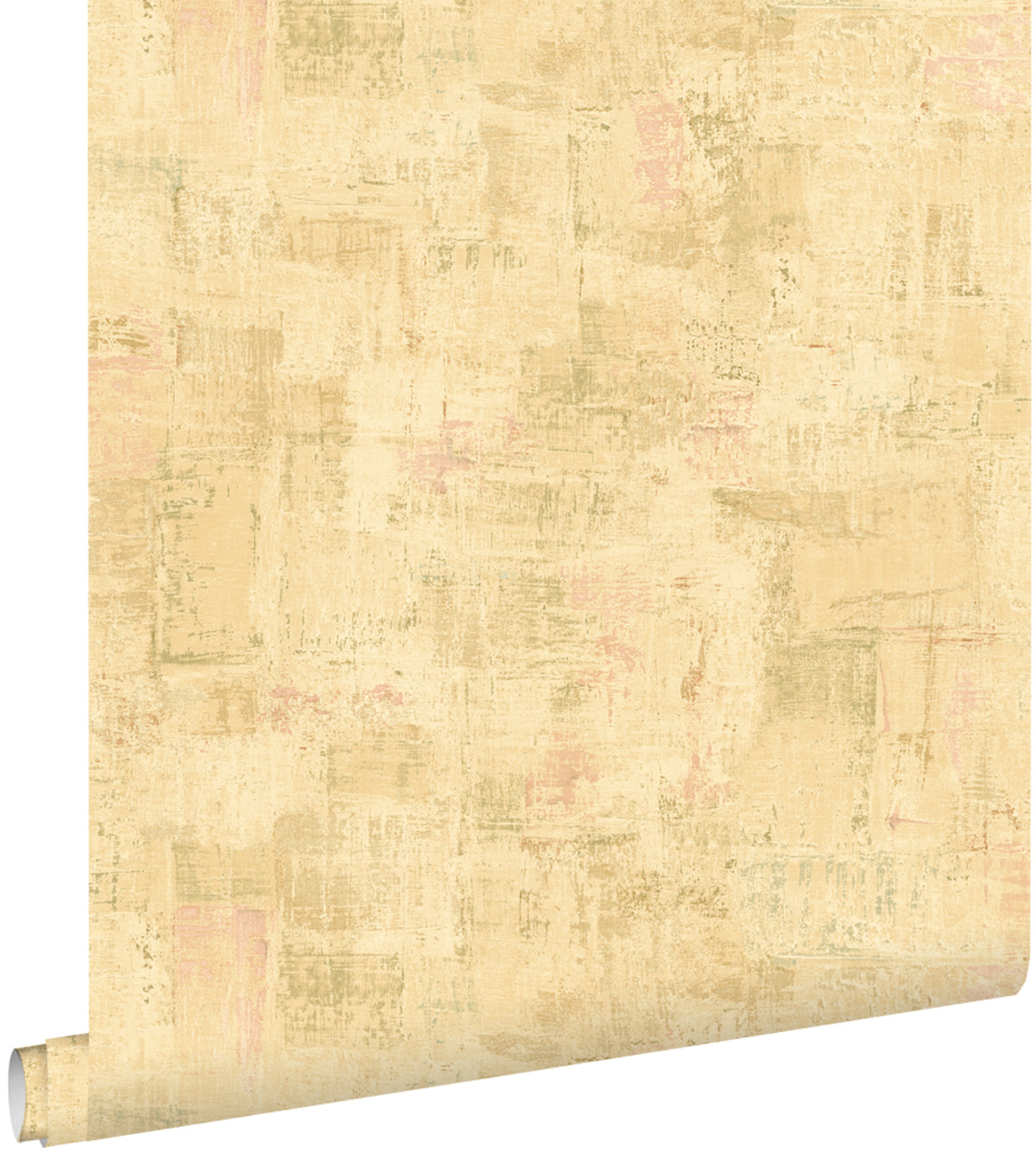ESTAhome behang schilderachtige structuur warm beige - 50 x 900 cm - 131841