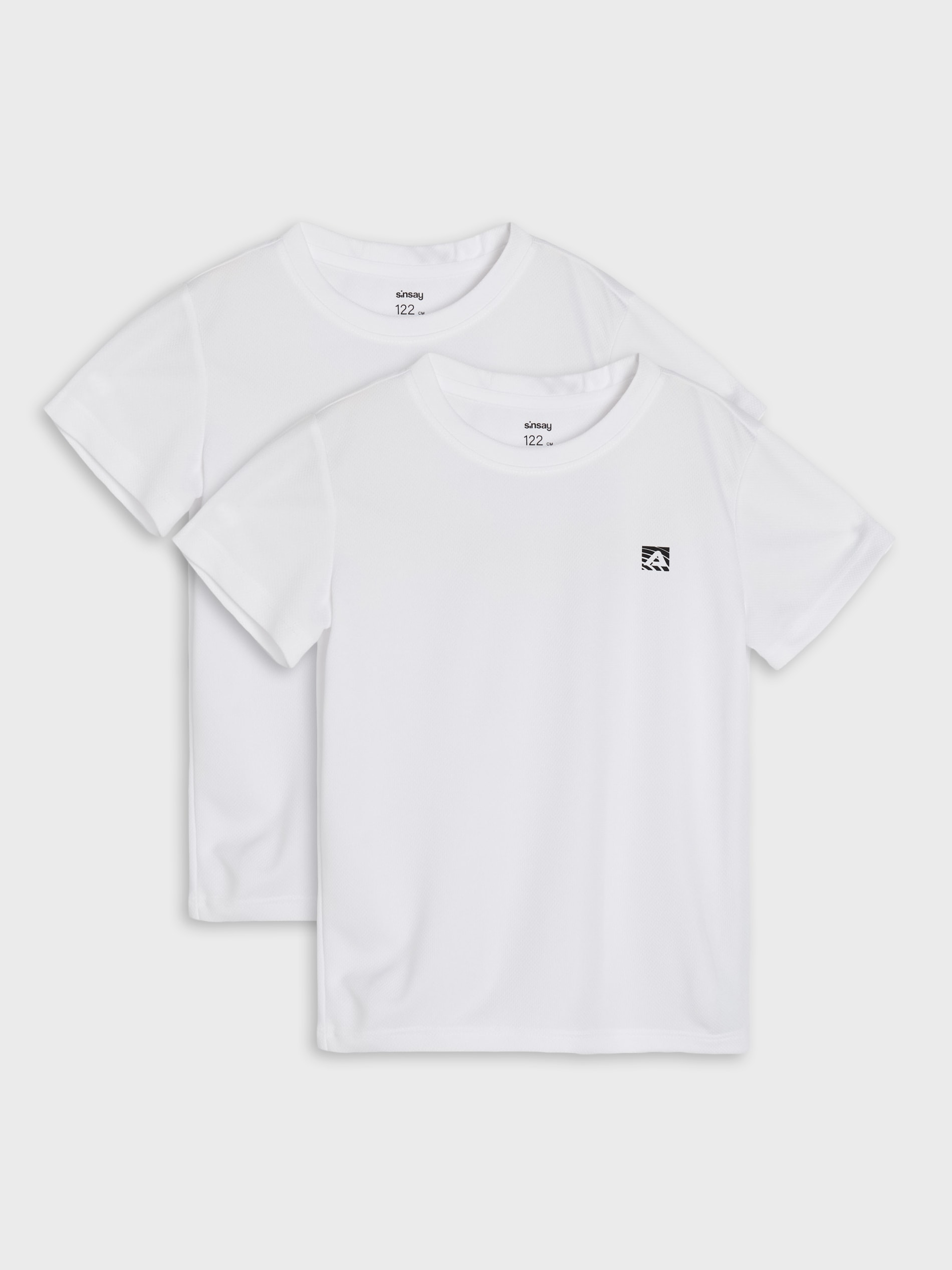 Koszulki sportowe z odblaskowym nadrukiem Active 2 pack