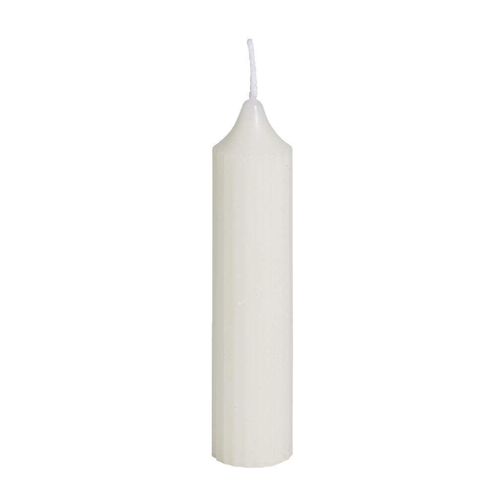 Bougie bâton Ø3,4xH15,5cm - 3 coloris