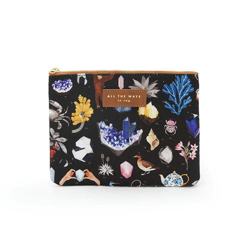 CABINET DE CURIOSITÉS - Trousse motif Curiosité