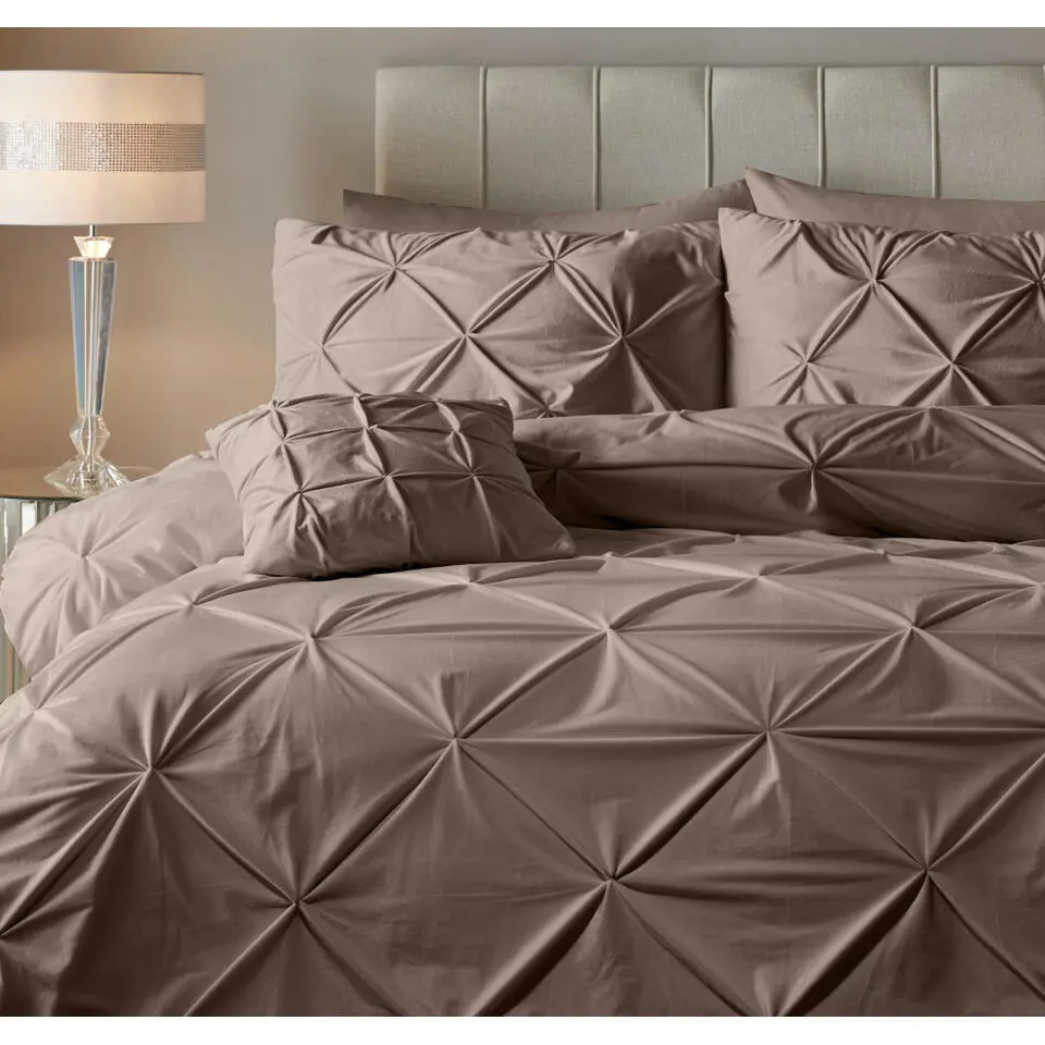 Dekbedovertrek Velvet 140x220 �?Fluweelzacht & Luxe Pintuck Design