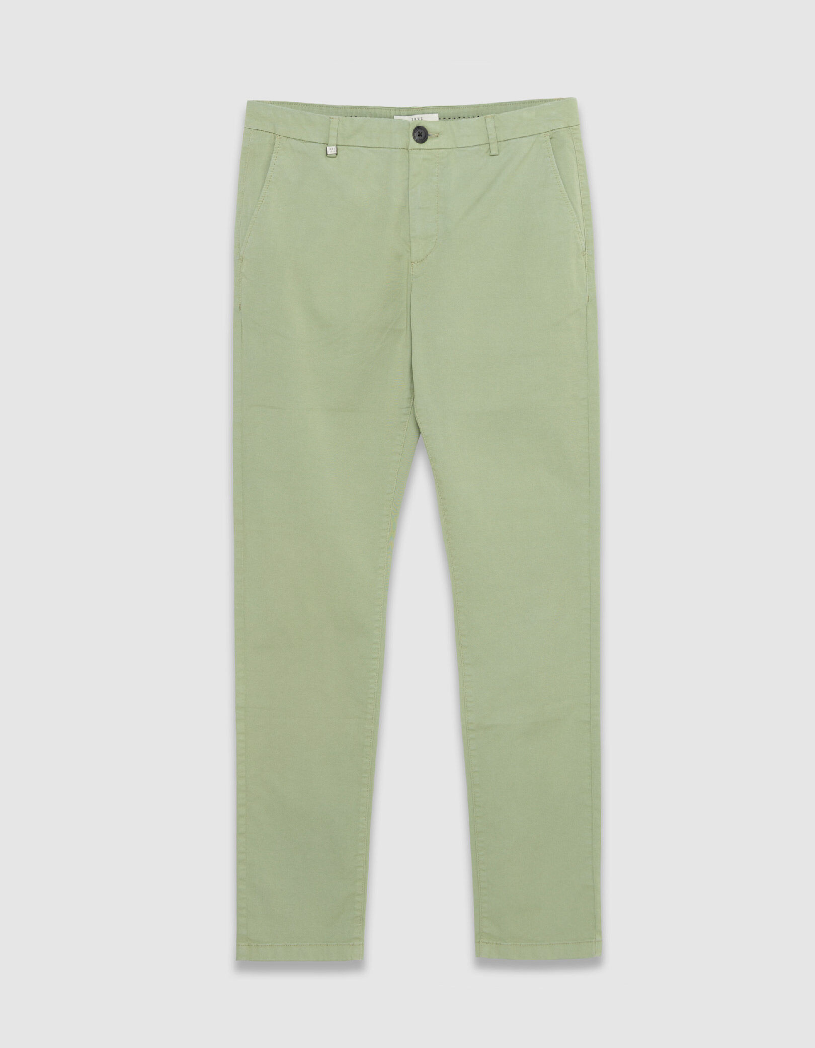 Pantalon chino slim bleu Homme