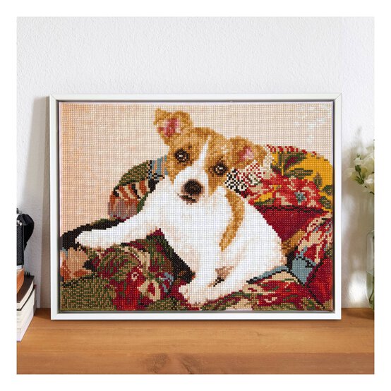 Diamond Dotz Patchwork Pup Kit 32cm x 42cm