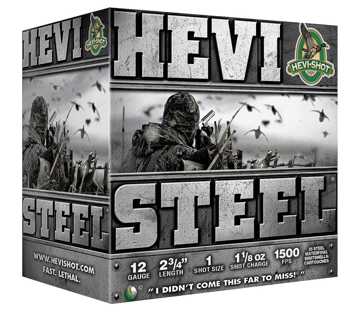 Hevi-Steel #2 12-Gauge 2.75-in 1500 FPS Waterfowl Ammunition
