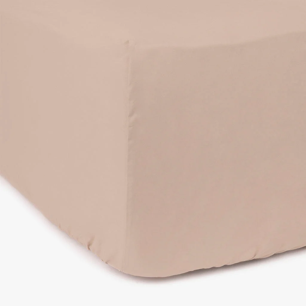 Lençol Ajustável Algodão Percal Seixo 90x200+30 SAMOA