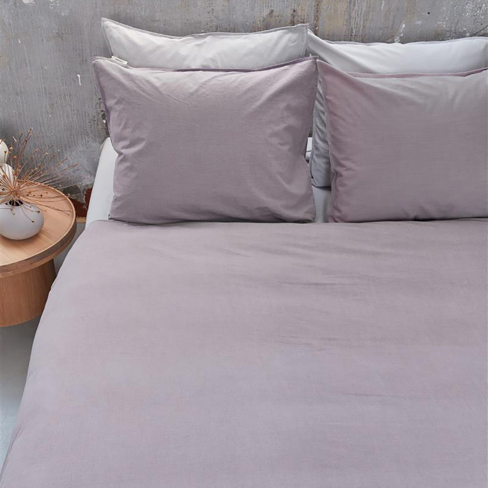 vtwonen Natural Stone Dekbedovertrek 140 x 200/220 cm - Lila