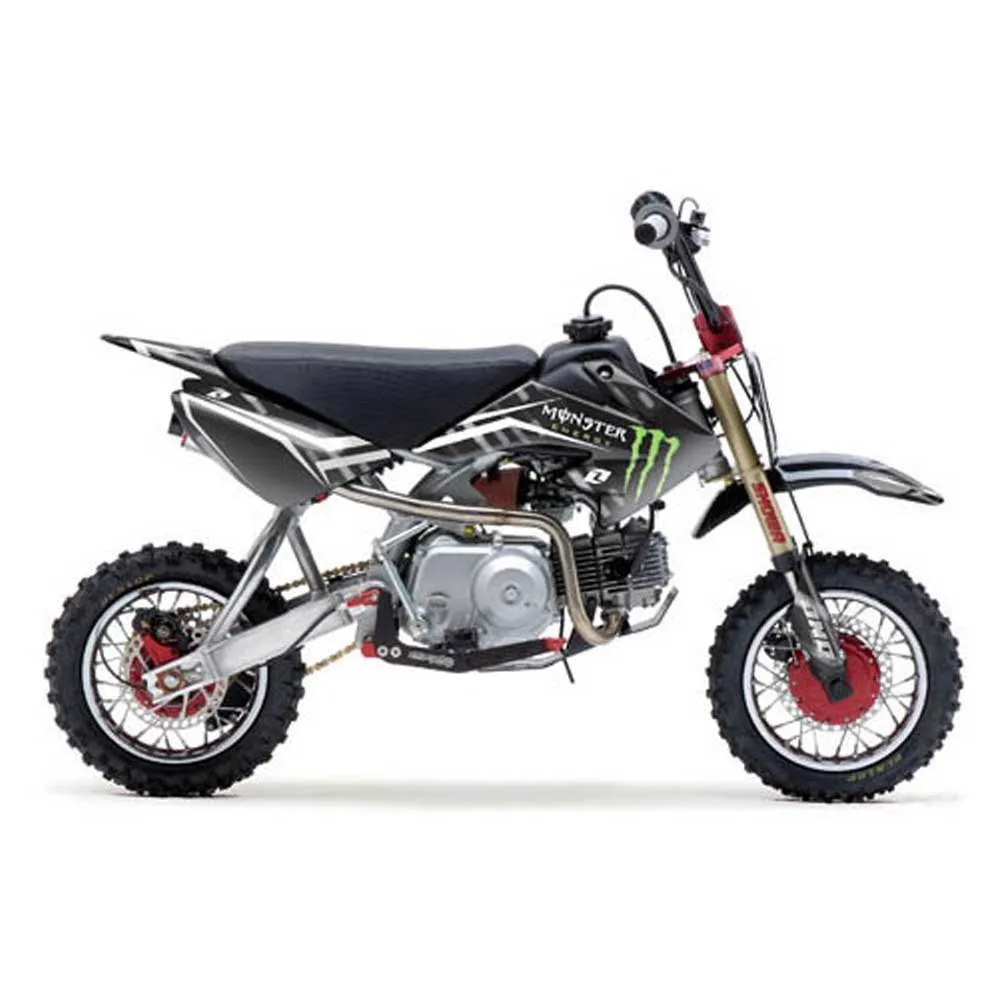 One Industries Monster Energy Kawasaki KX65/KLX110 02-10 Graphics Kit