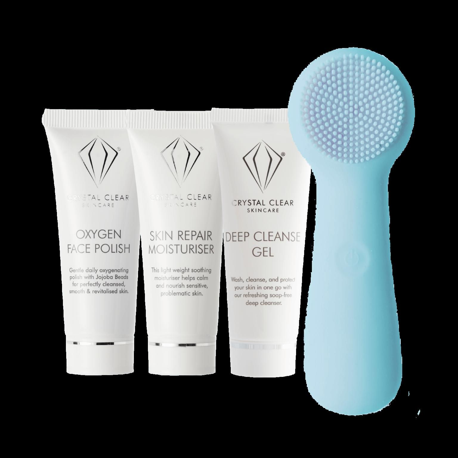 Crystal Clear Skincare Ionic Sonic2 Microdermabrasion Kit