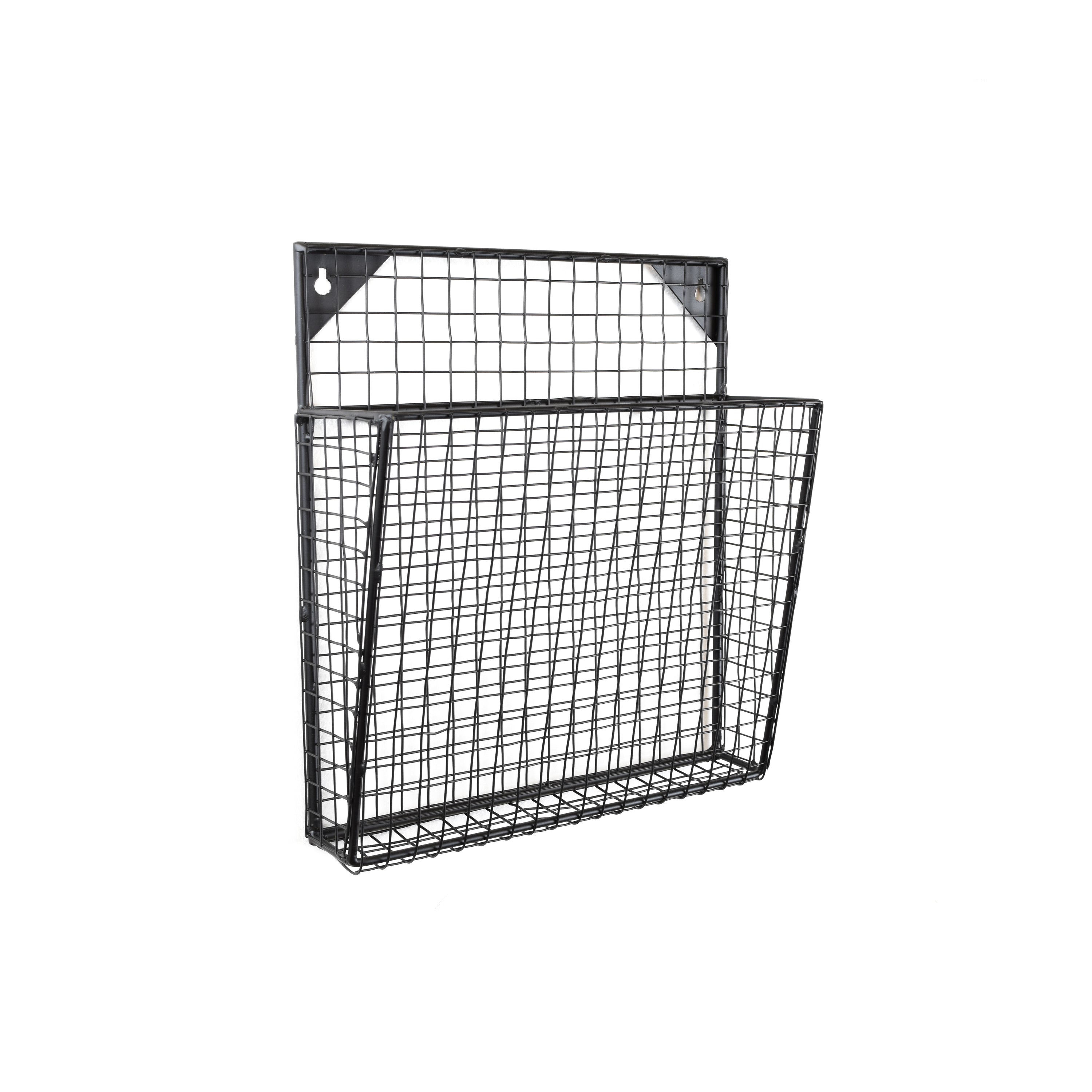 LOFT42 Maggy Tijdschriftenrek Gaas - Mat Zwart - Metaal