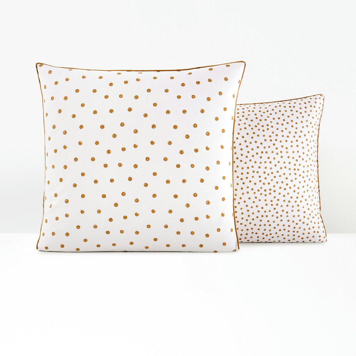 Taie d'oreiller coton lavé, Lison Gold