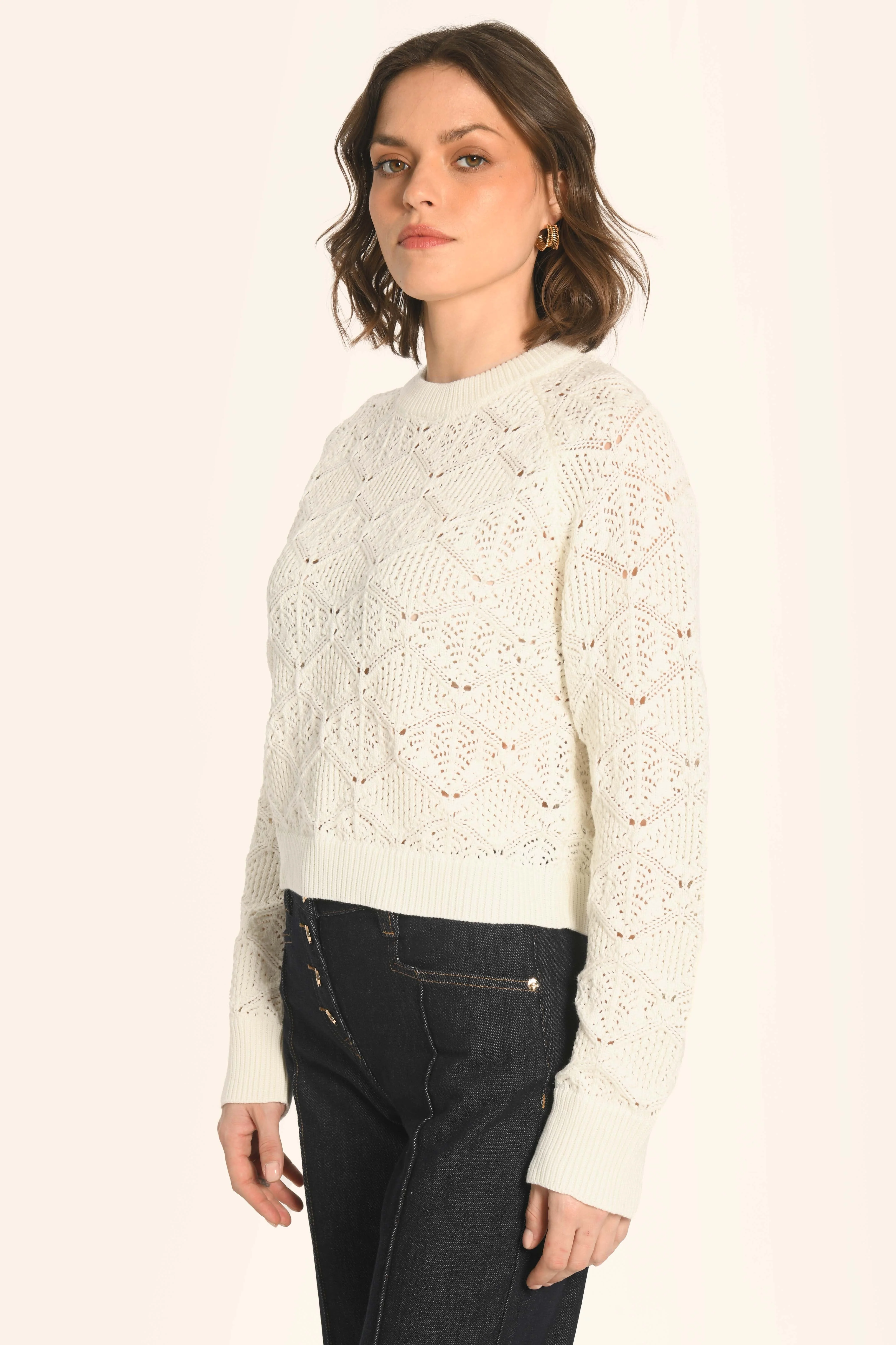PULL - ÉCRU - ANGE