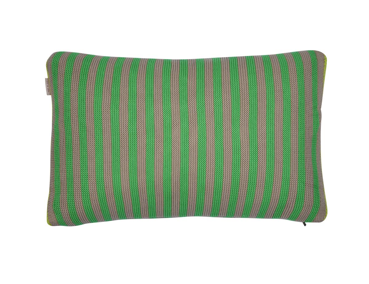 Pip Studio decoratiekussen Bonsoir Stripe - 40x60 cm - groen