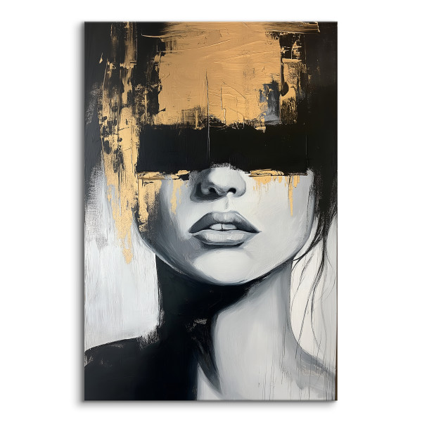 Obraz Tajemniczy Portret W Stylu Glamour 20x30cm