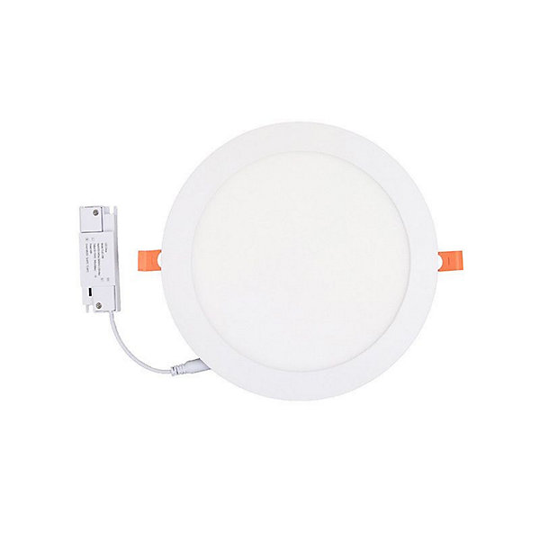 Downlight LED Encastrable - 190mm - 15W - CCT 3K/4K/6K - Dimmable - Blanc