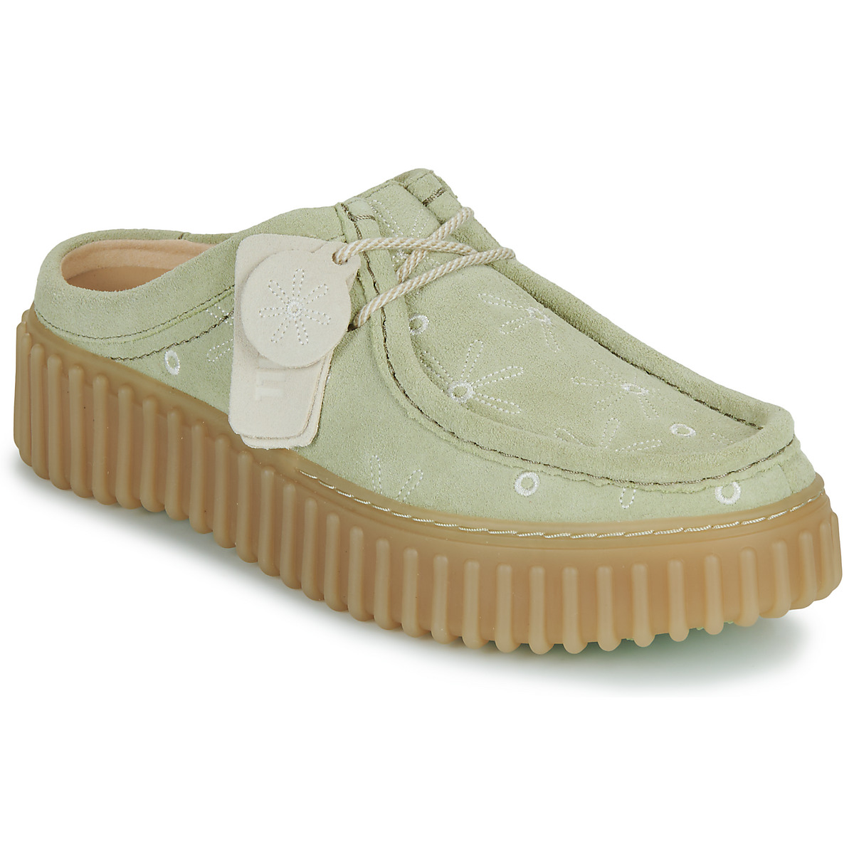 Clarks - Torhill Mule - Green