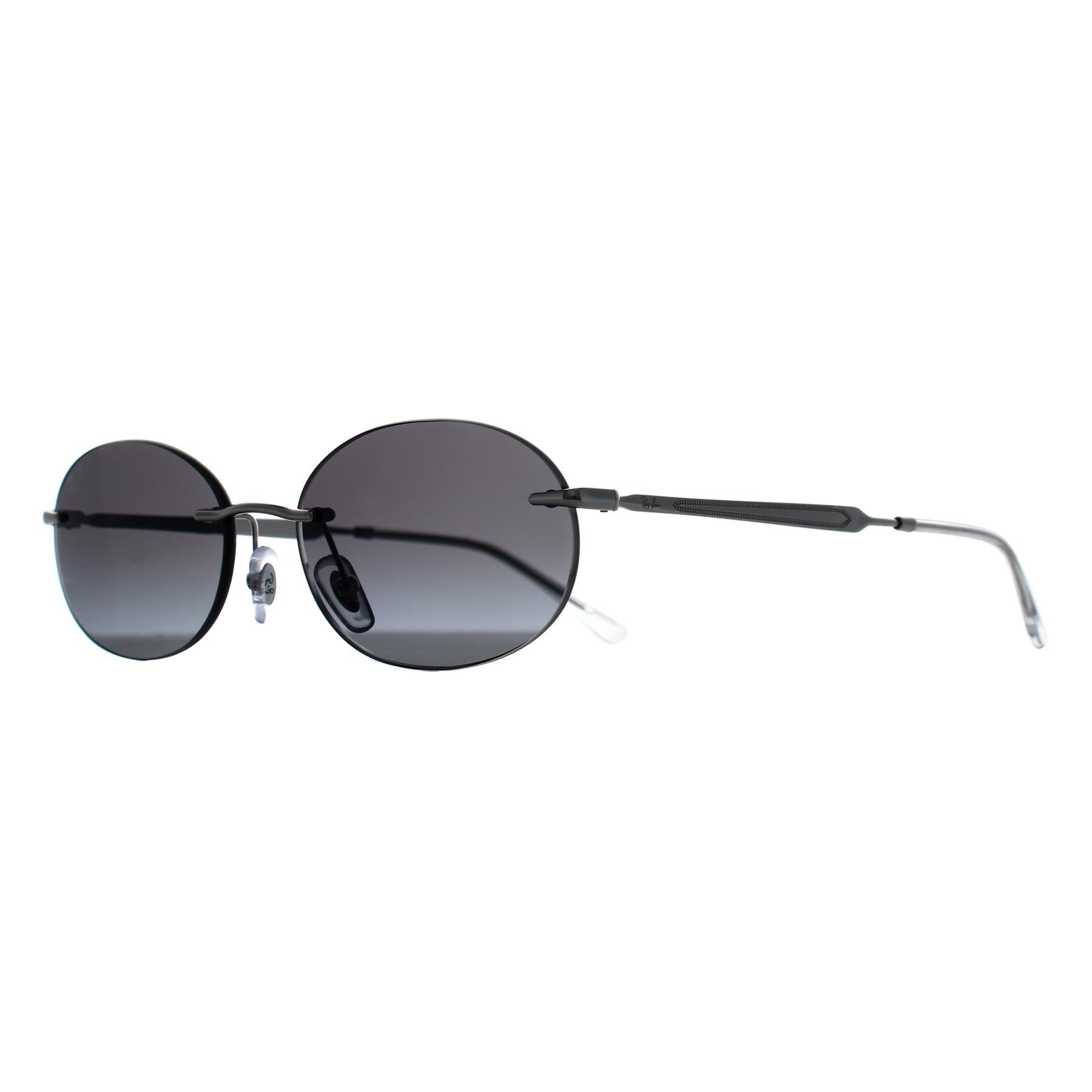 Ray-Ban Oval Silver Grey Gradient RB3767