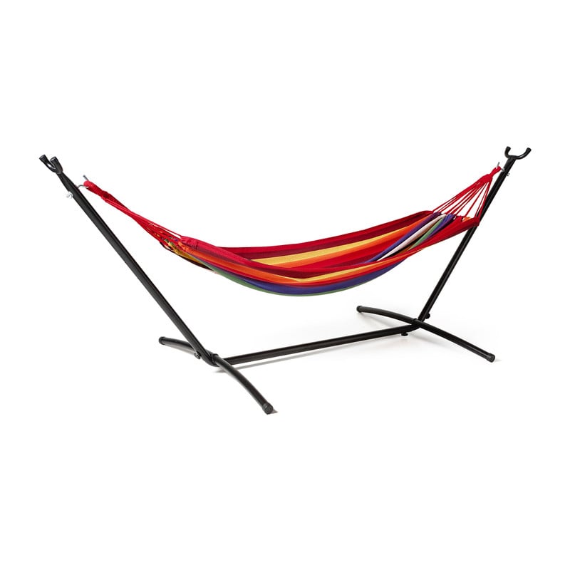 Standaard voor hangmat - metaal - 290x120x110 cm