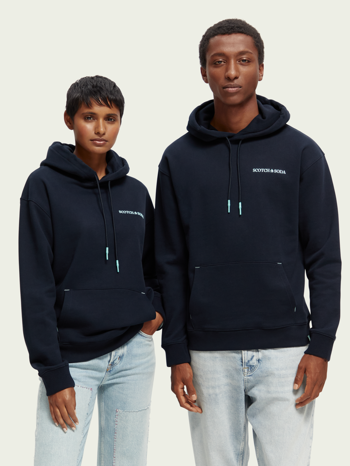 Unisex Organic Cotton Felpa Hoodie