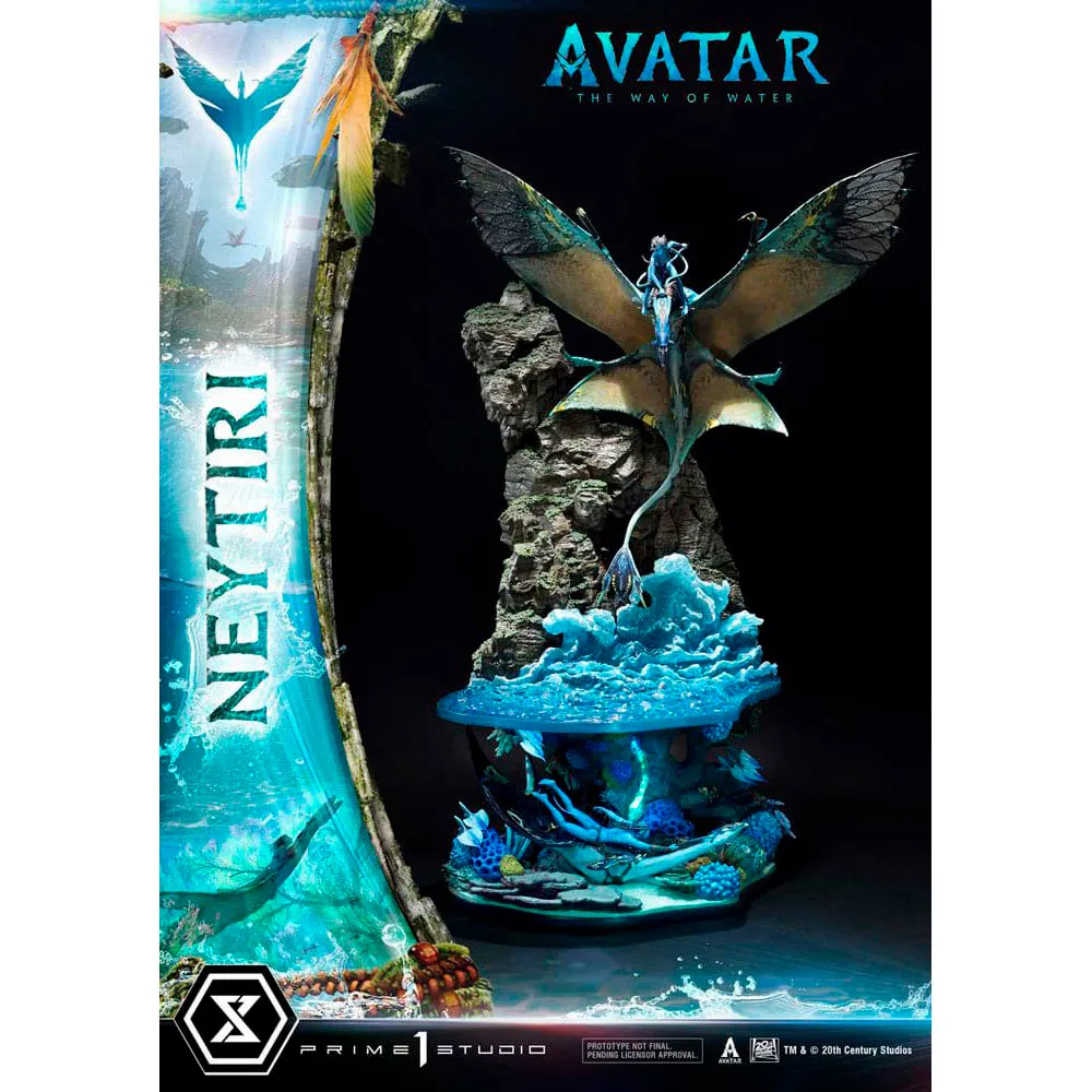 Prime 1 Studio Avatar The Way of Water Neytiri figure 77 cm