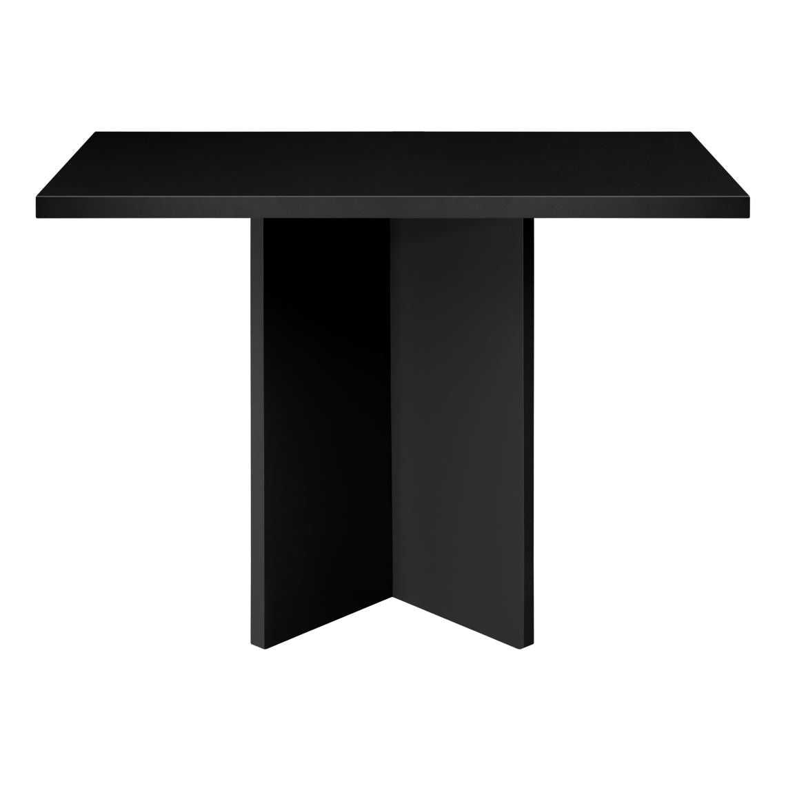 Really Nice Things - eettafel Mathilda - MDF - vierkant - 100 cm - zwart