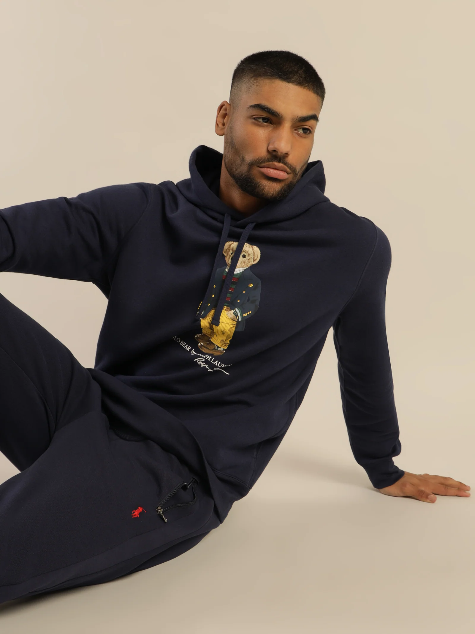 Polo Bear Fleece Hoodie