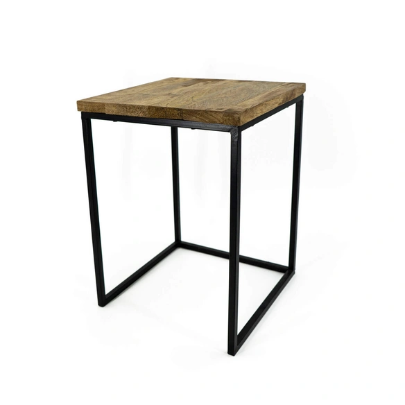 Beistelltisch, , natur/schwarz