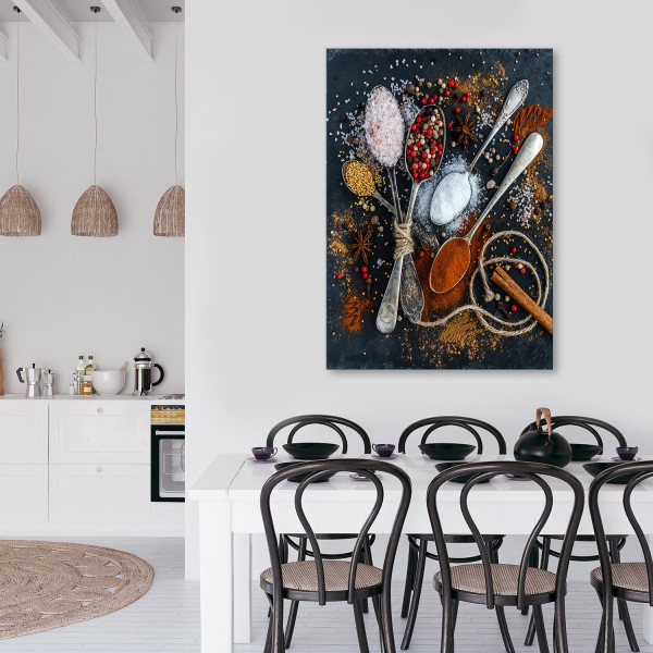 Feeby Obraz na płótnie Aromatyczne przyprawy 40x60
