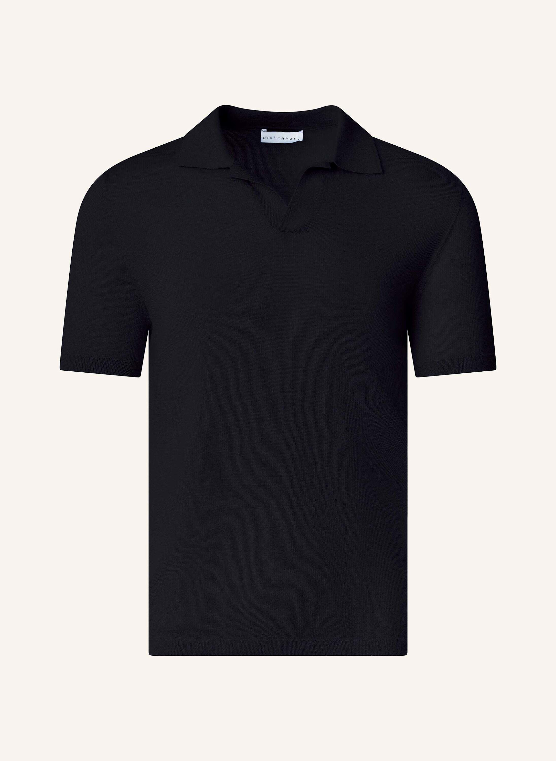 KIEFERMANN Strick-Poloshirt LURAS aus Merino