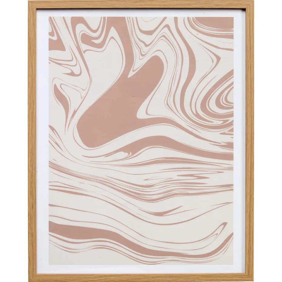 Kwantum Wanddecoratie | Poster Liquid Marble 40×50 Cm