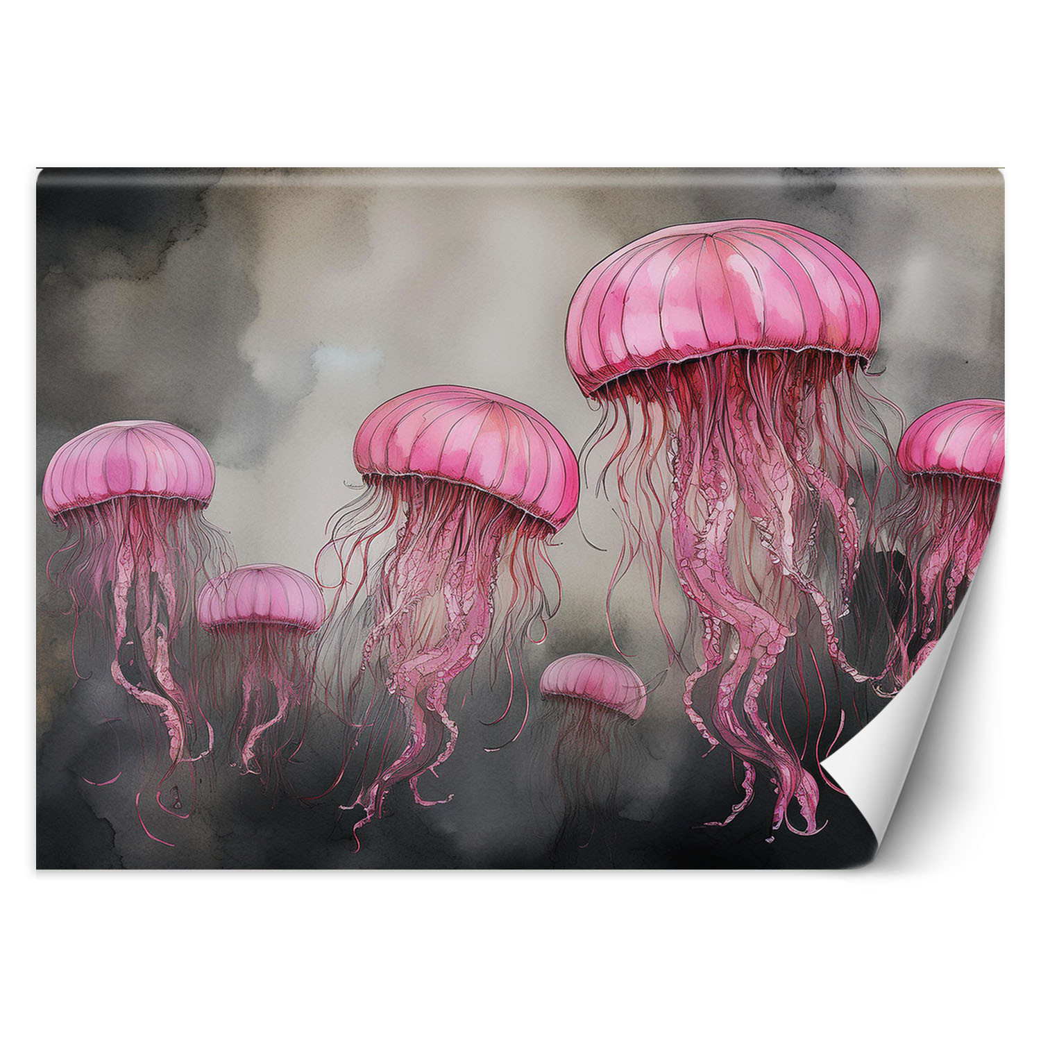 Feeby Fototapeta Abstrakcja meduzy morskiej