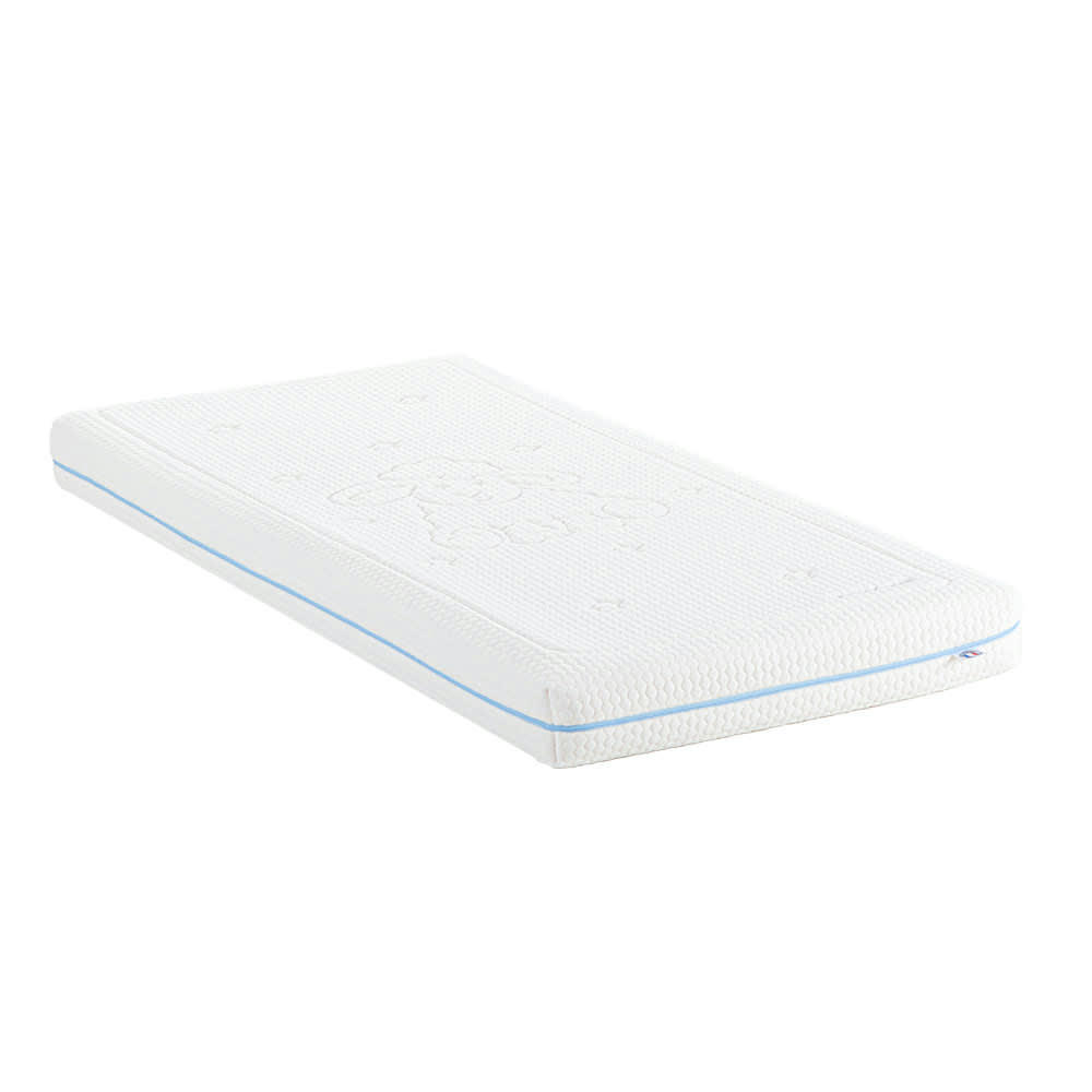 - Matelas  bleu Bébé  mousses HD & supersoft