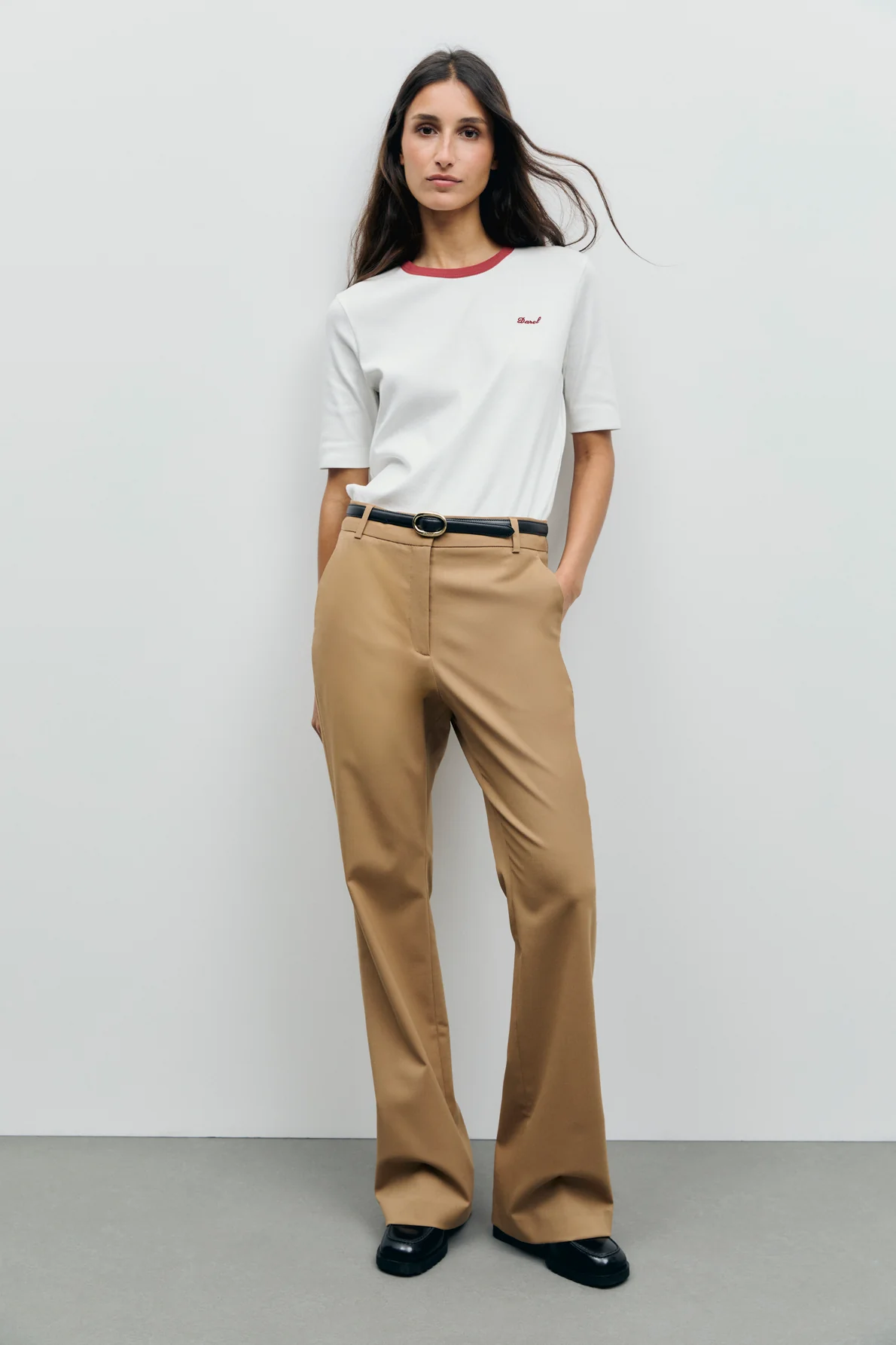T-shirt en coton bicolore - BESS