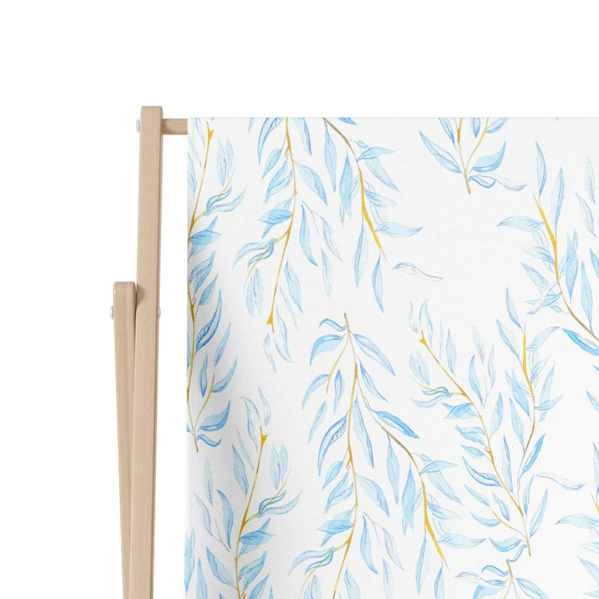 - Transat pliant été bois de hêtre bleu