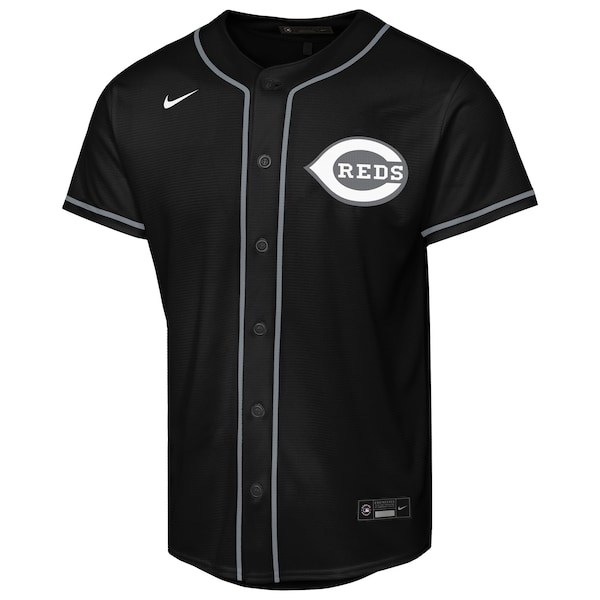 Elly De La Cruz Cincinnati Reds Nike  Youth Lights Out Replica Player Jersey - Black