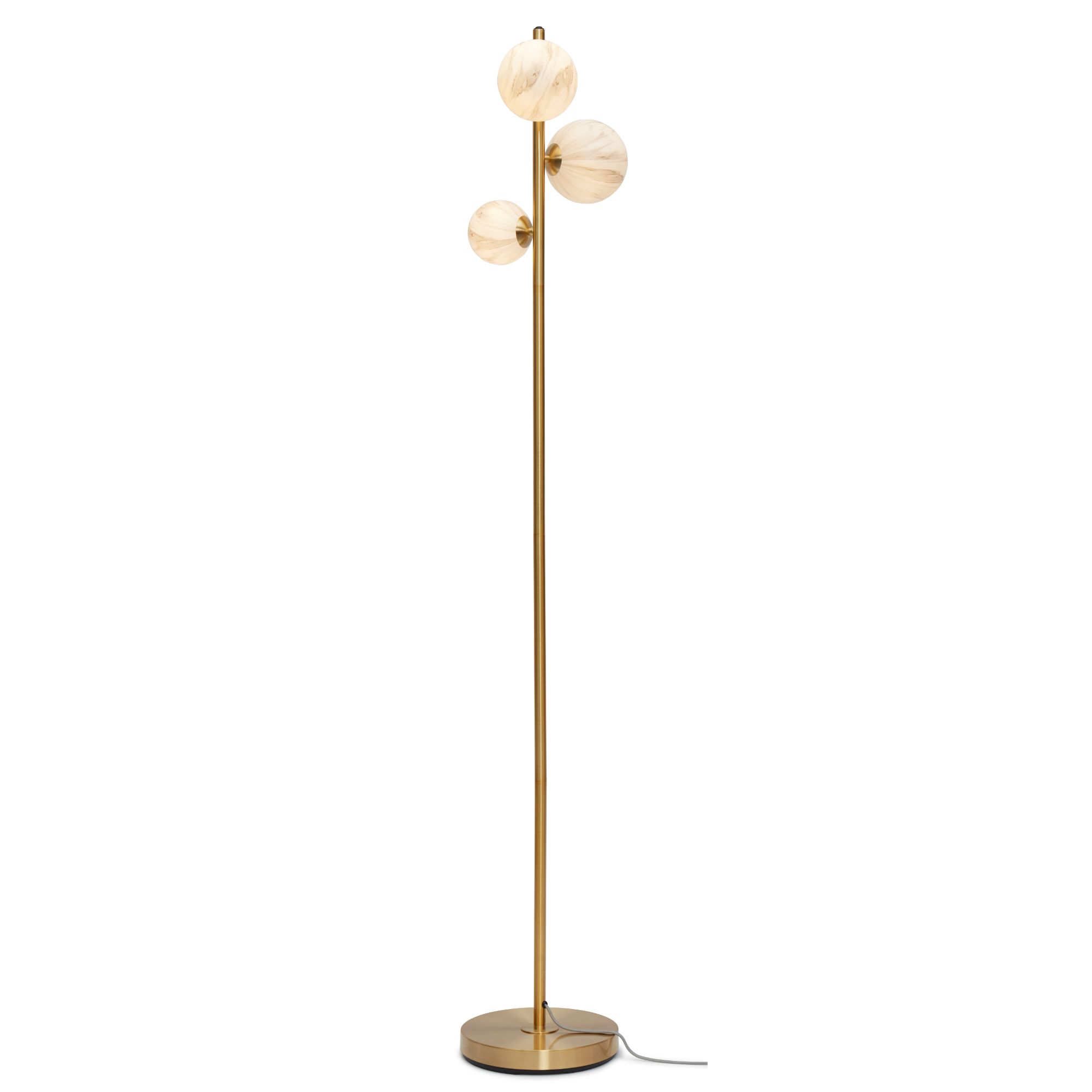 it's about RoMi vloerlamp Carrara - wit - 30x30x160cm