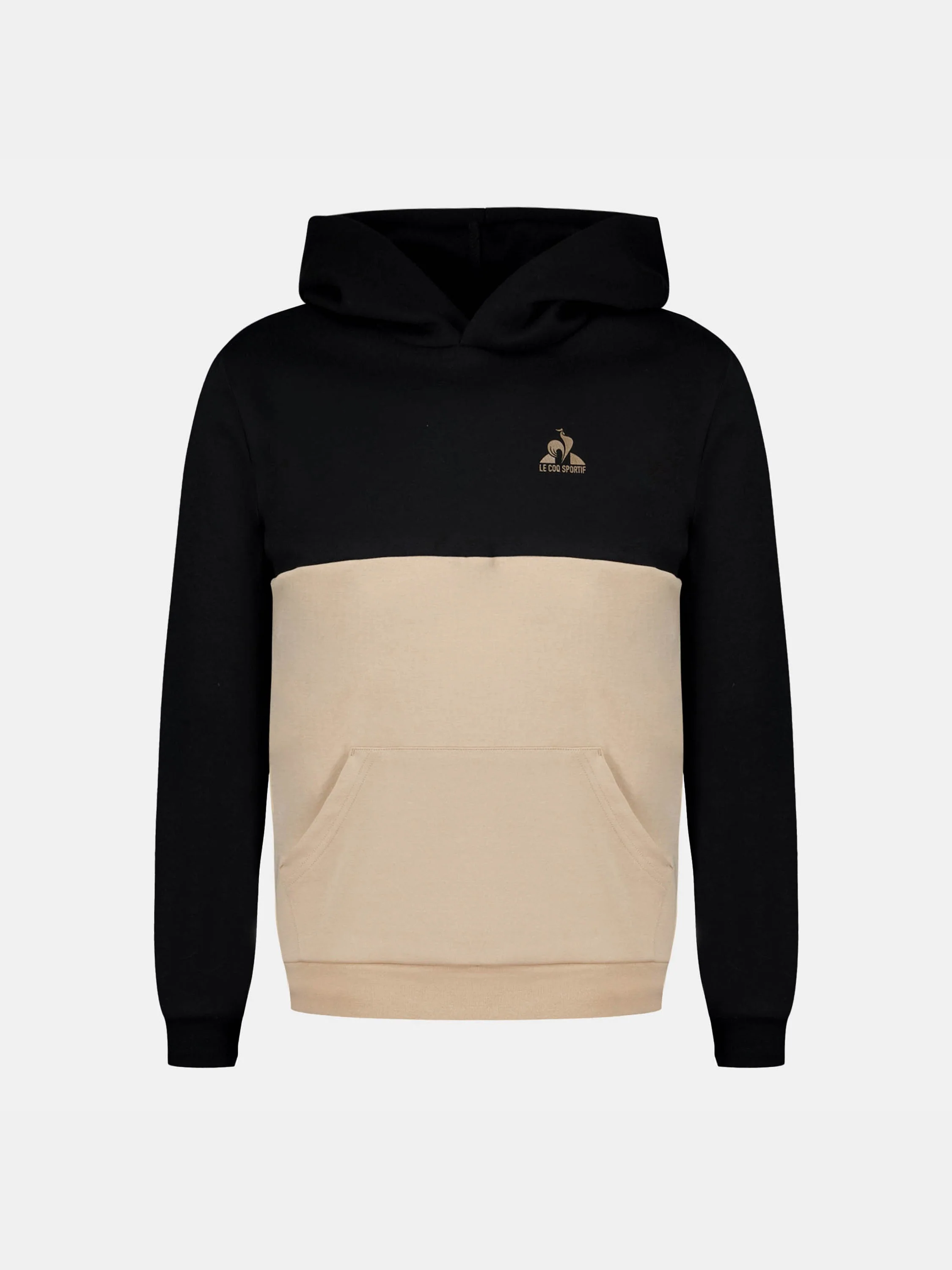 Sweatshirt à capuche double face colorblock