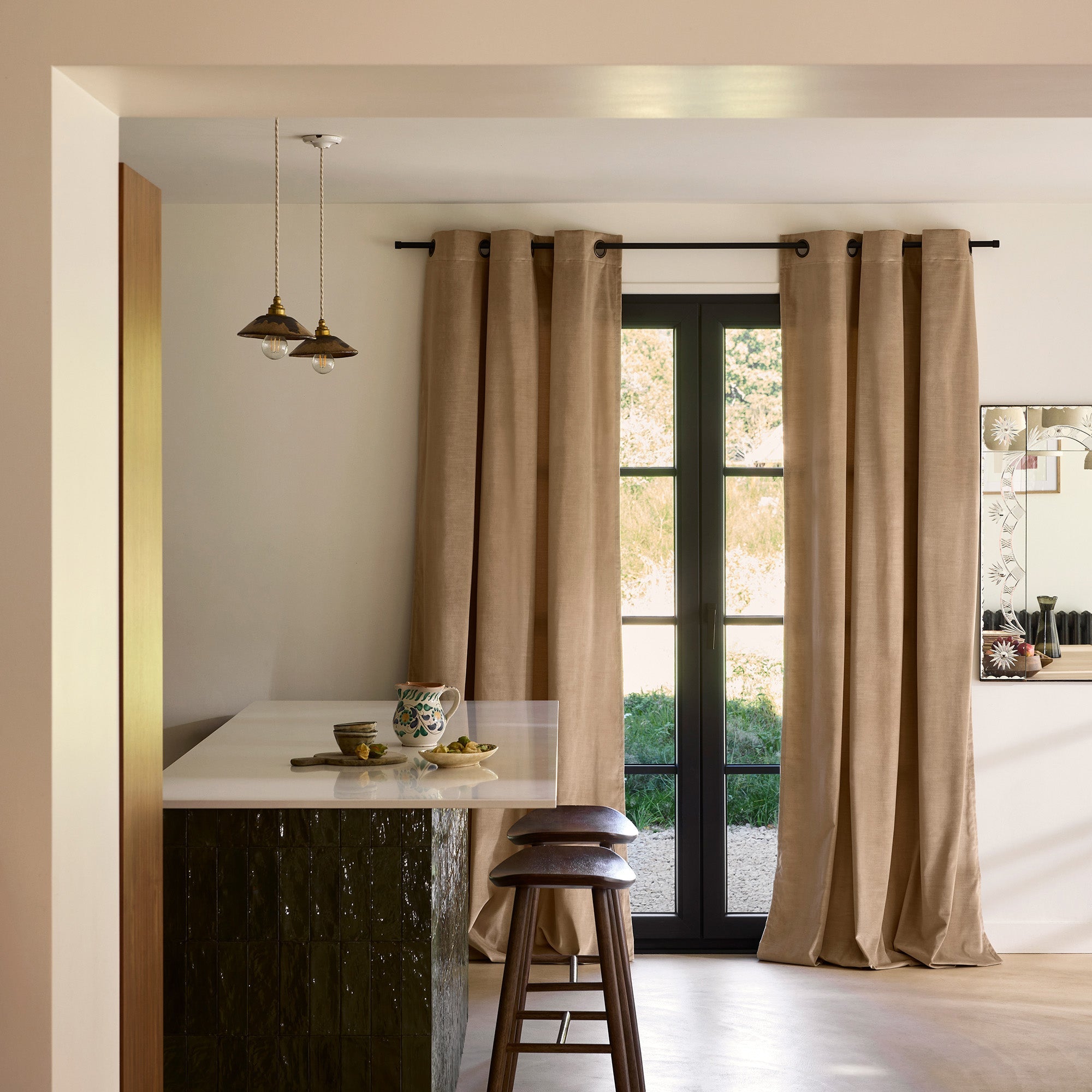 Madura Gordijn Dalila chique beige 137x280 cm