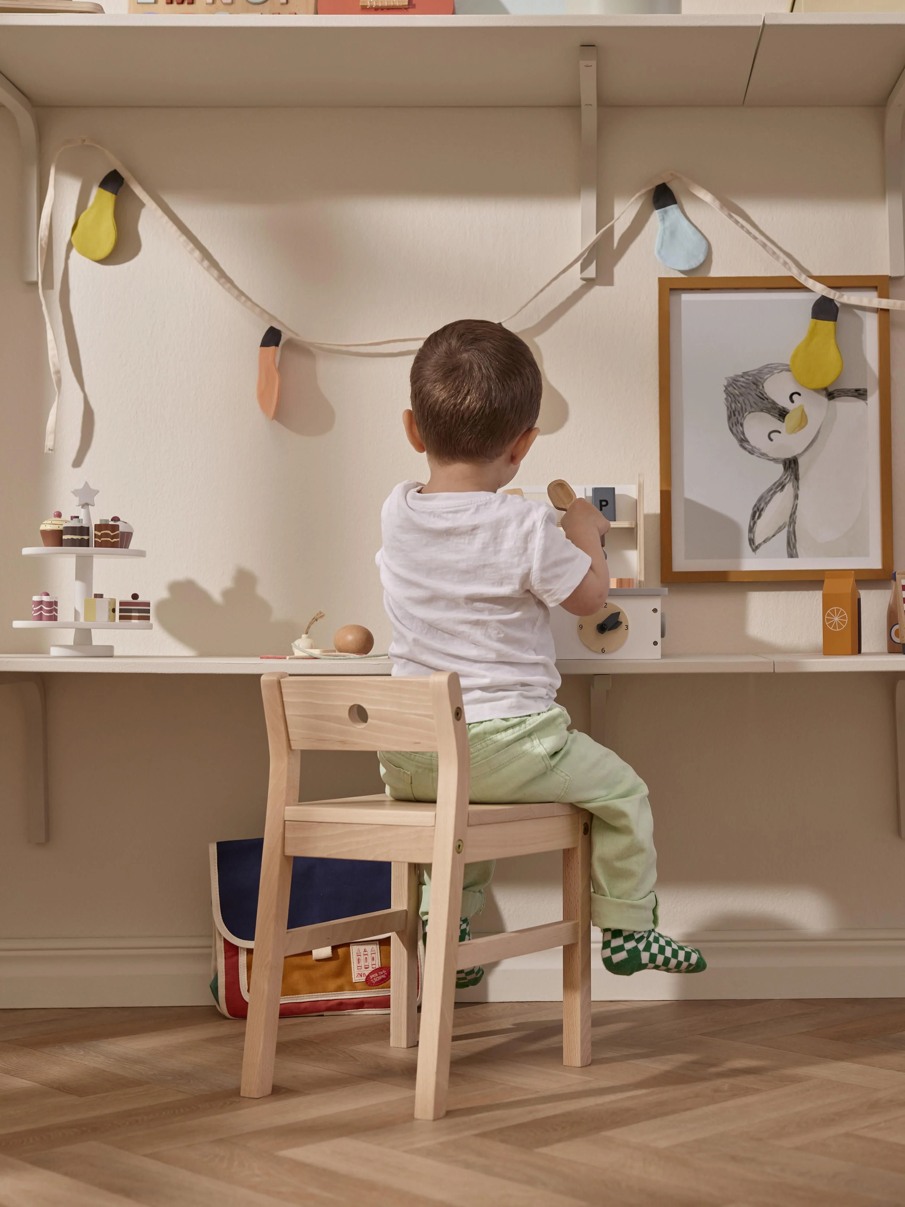 Kinderstuhl Saga aus Buchenholz