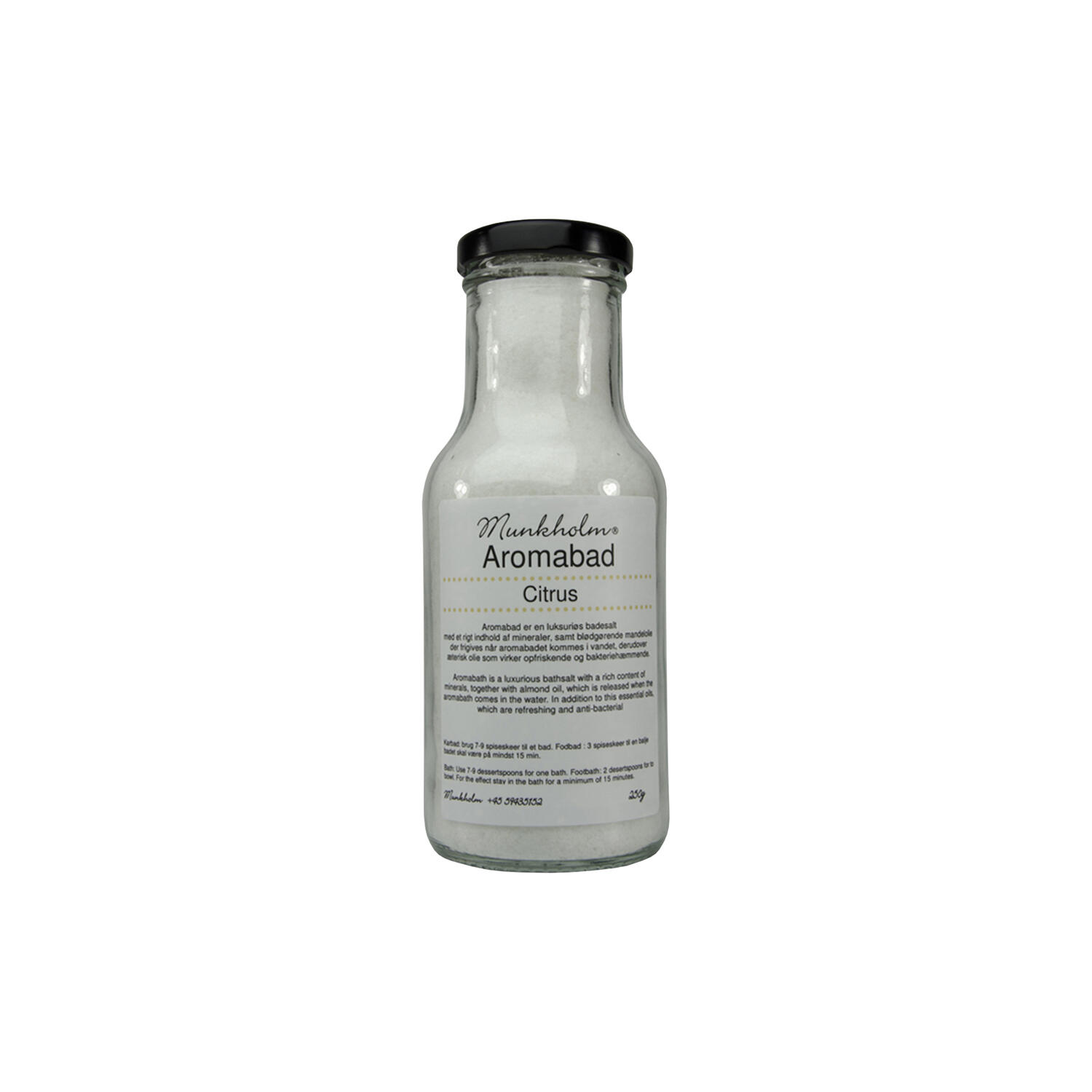 Aromabad badesalt, citrus