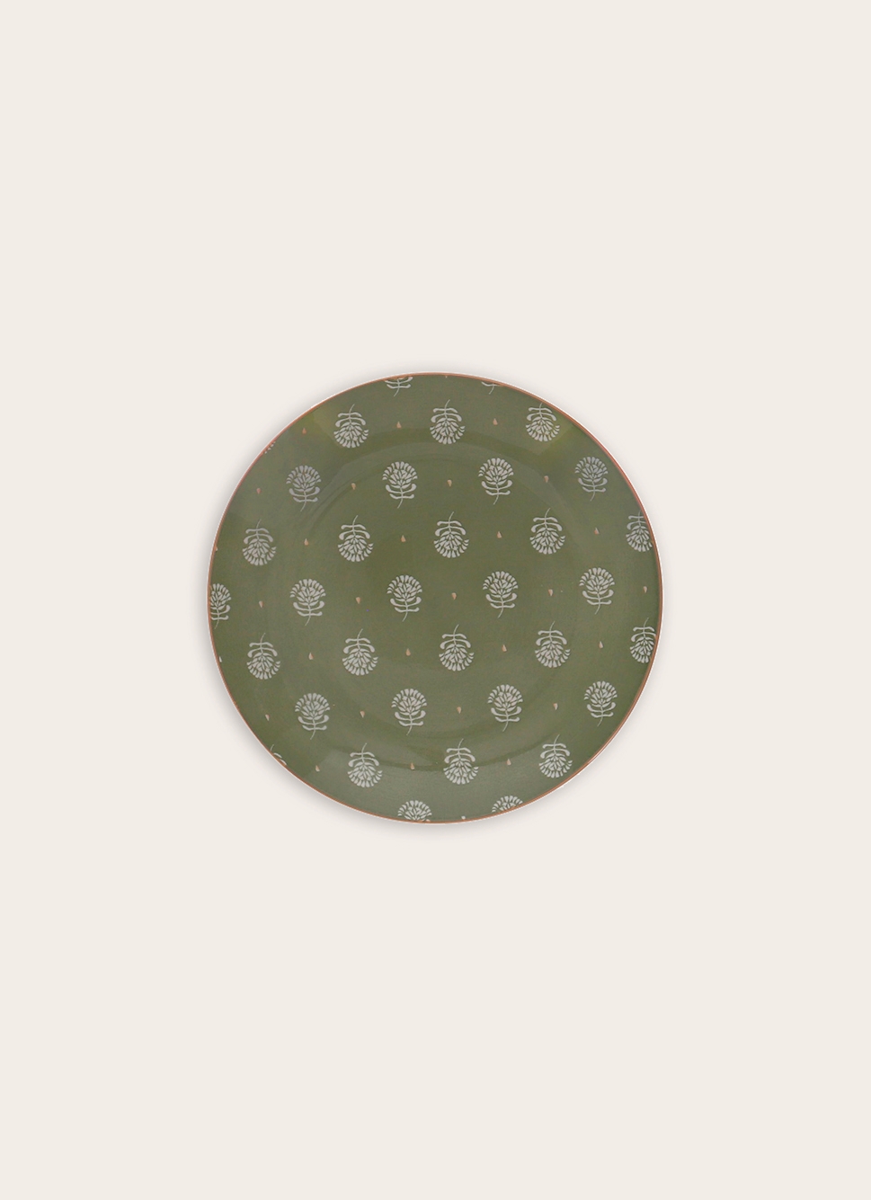 ASSIETTE à DESSERT EN PORCELAINE GALM GENÉVRIER